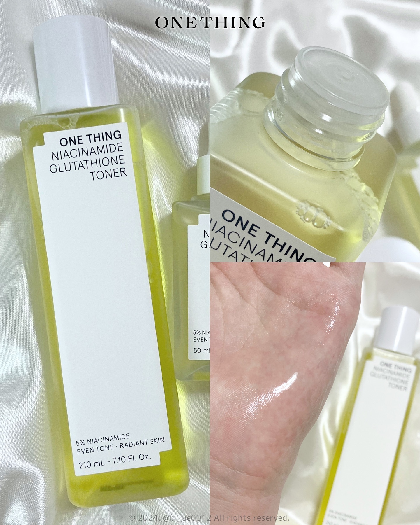 ナイアシンアミドグルタチオントナー/ONE THING/化粧水を使ったクチコミ（3枚目）