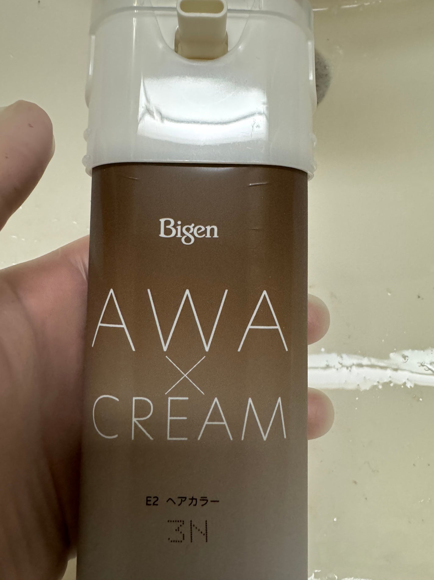 泡クリームカラー/ビゲン/ヘアカラーを使ったクチコミ(4枚目)