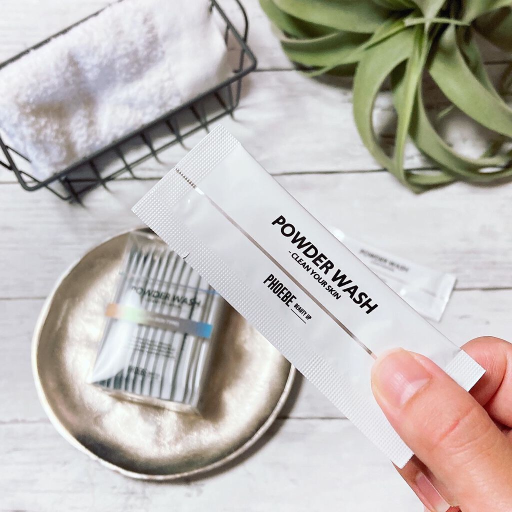 パウダーウォッシュ N/PHOEBE BEAUTY UP/洗顔パウダーを使ったクチコミ(2枚目)