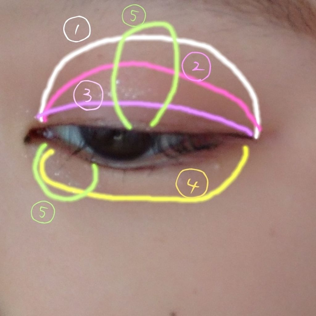 パーフェクトマルチアイズ/キャンメイク/アイシャドウパレットを使ったクチコミ(4枚目)