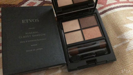 ミネラルクラッシィシャドー/エトヴォス/アイシャドウパレットを使ったクチコミ(1枚目)