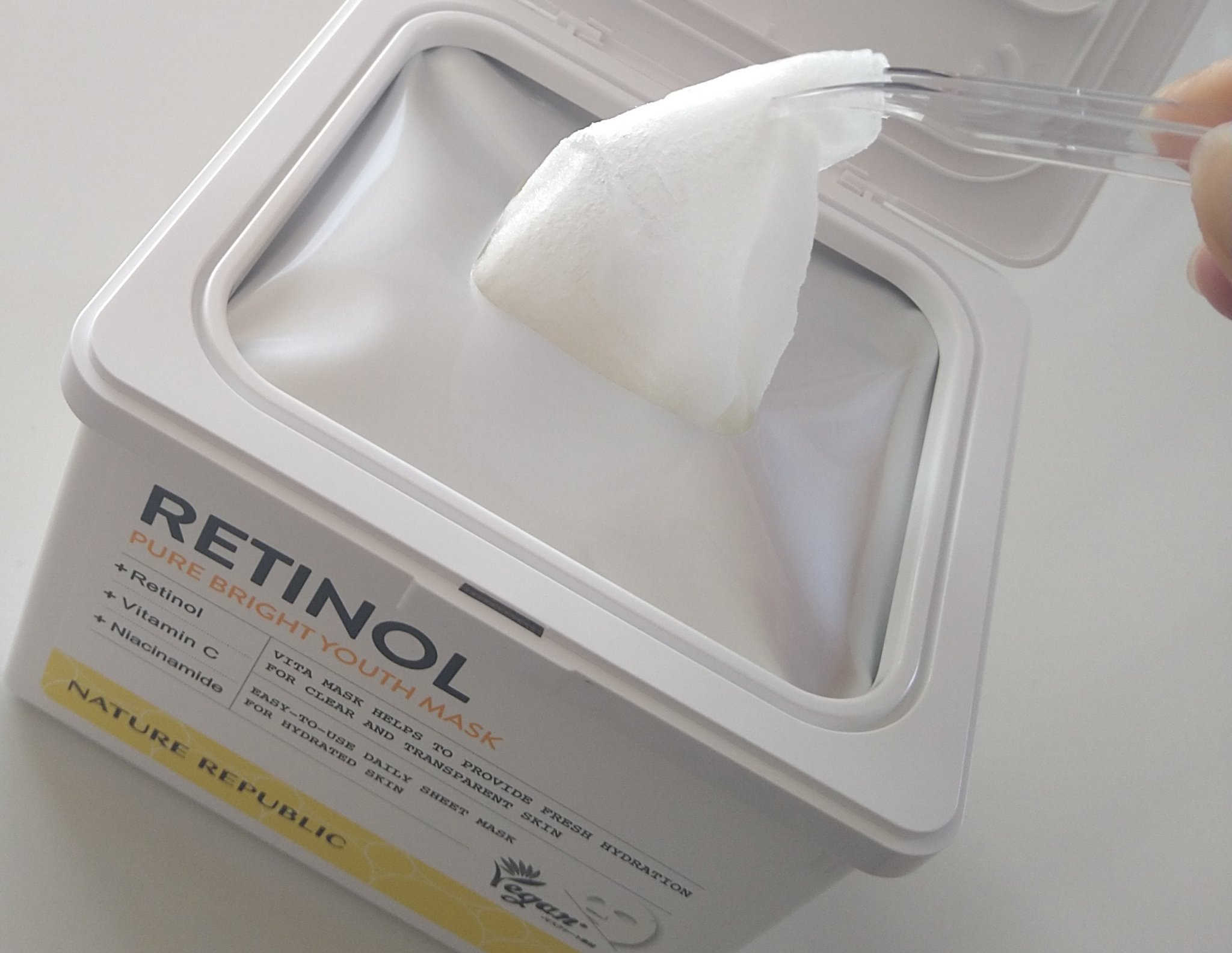 キューブマスク プロポリス/ネイチャーリパブリック/シートマスク・パックを使ったクチコミ（2枚目）