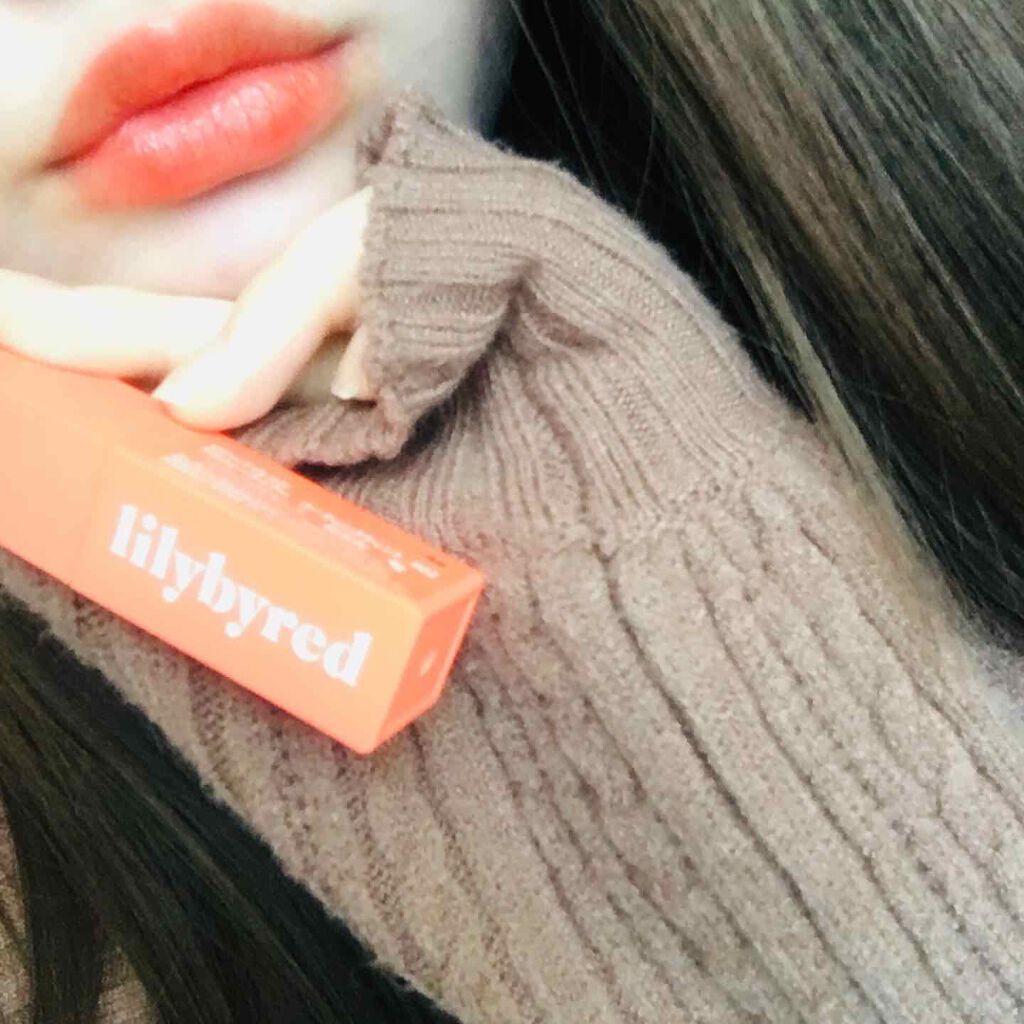 ブラッディライアー コーティングティント/lilybyred/リップティントを使ったクチコミ（3枚目）