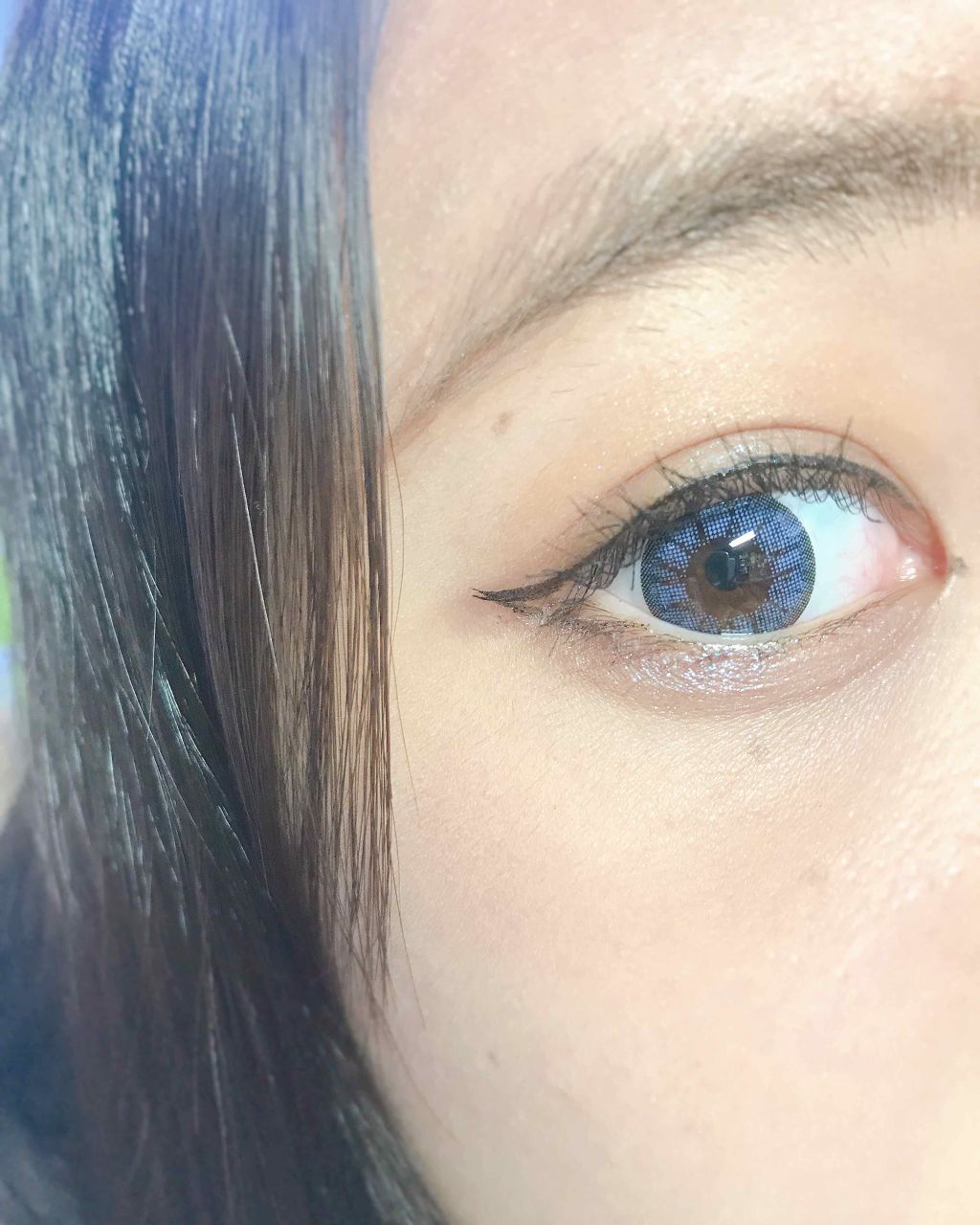 hinapiko on LIPS 「こんばんわ!久しぶり投稿です今回は青色のカラコンのレビューをし..」(2枚目)