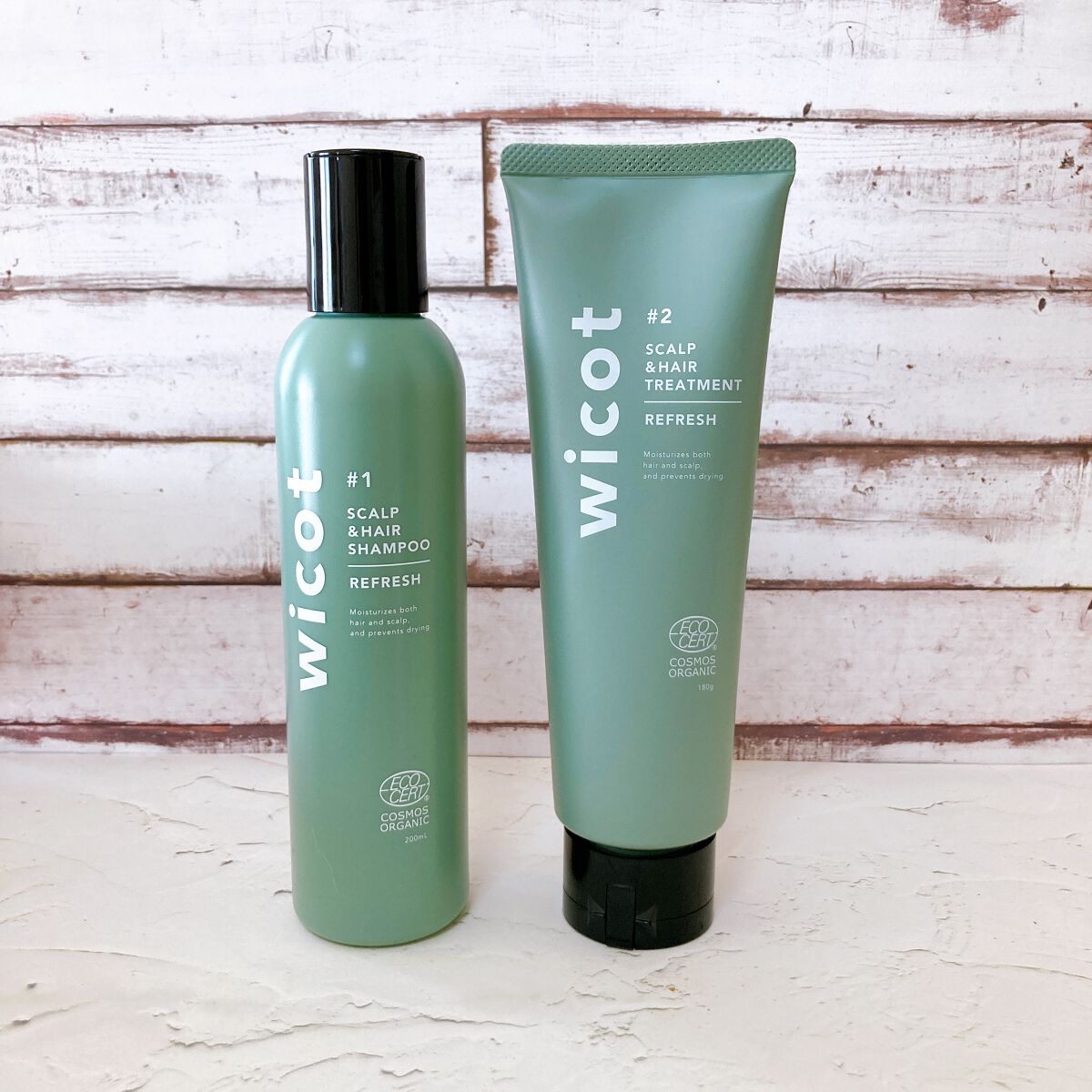 スカルプ&ヘア シャンプー/トリートメント リフレッシュ/wicot/市販シャンプーを使ったクチコミ(5枚目)