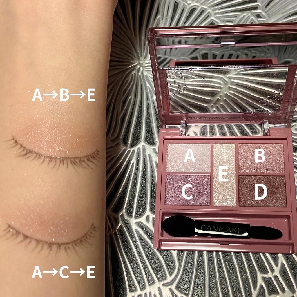 パーフェクトスタイリストアイズ/キャンメイク/アイシャドウパレットを使ったクチコミ(3枚目)