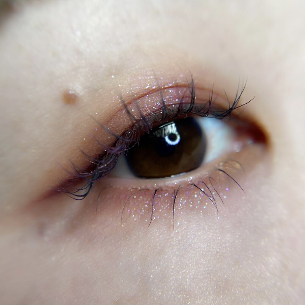 モノアイズ アイシャドウ/ARITAUM/単色アイシャドウを使ったクチコミ（2枚目）