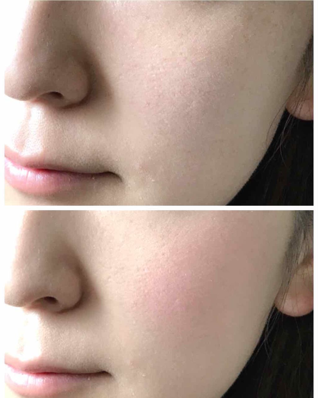 パーフェクトリー ナチュラル ブラッシュ 302 ジャスト ピーチィ/REVLON/パウダーチークを使ったクチコミ（3枚目）