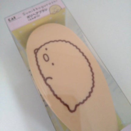 すみっコぐらしポリヘアブラシ/貝印/ヘアブラシを使ったクチコミ(5枚目)