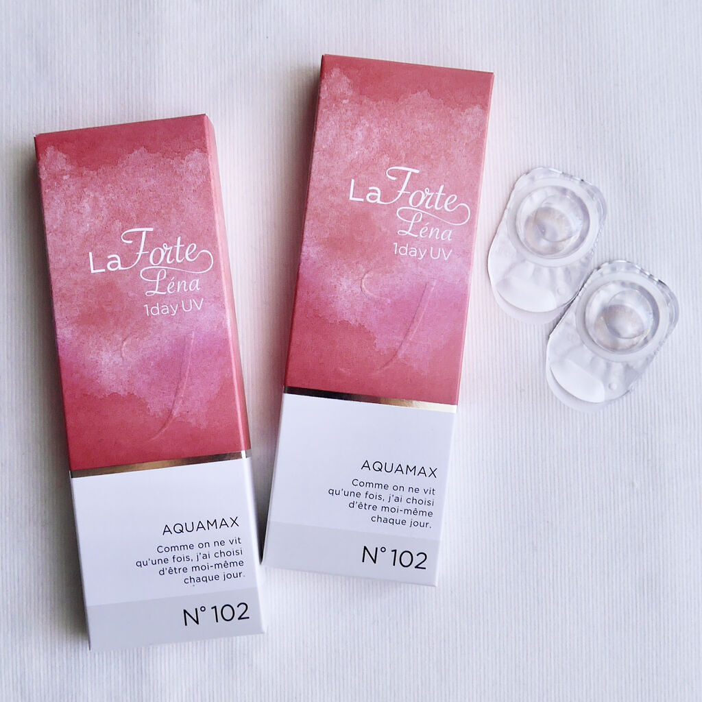 LaFORTE Lena 1day UV No.102 ミスティローズ/LaFORTE/ワンデー（１DAY）カラコンを使ったクチコミ（2枚目）