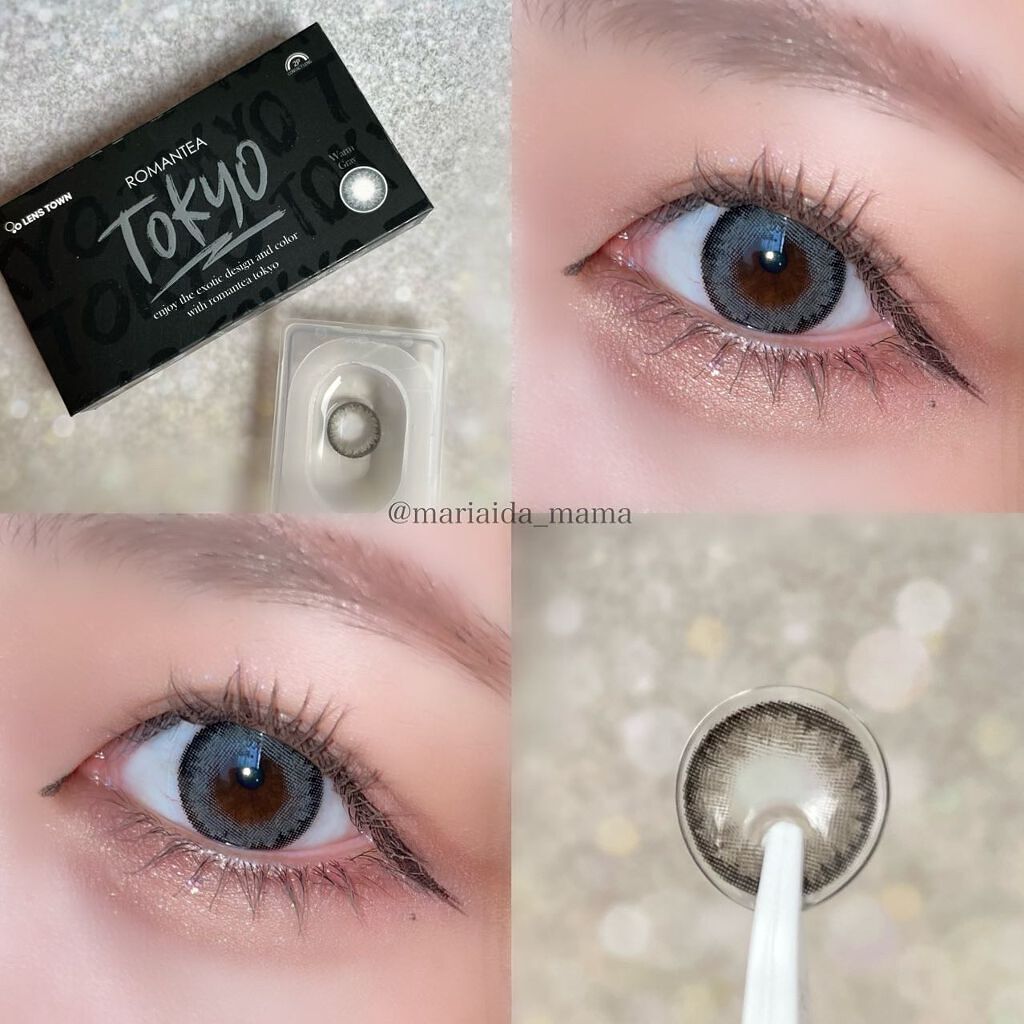 ROMANTEA TOKYO/THEPIEL/カラーコンタクトレンズを使ったクチコミ（1枚目）