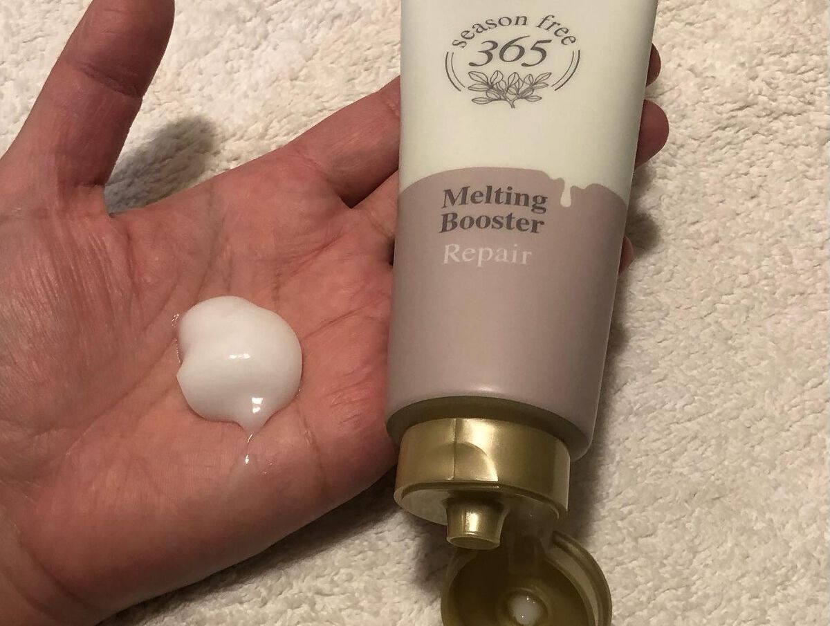 リペア メルティングブースター/season free 365/アウトバストリートメントを使ったクチコミ(8枚目)