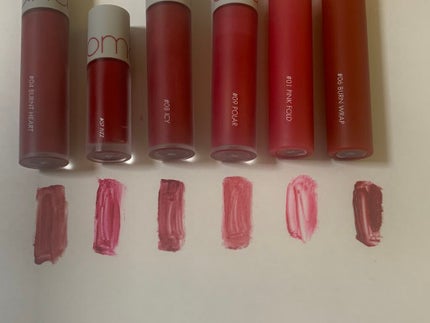 ジューシーラスティングティント/rom&nd/リップティントを使ったクチコミ(5枚目)