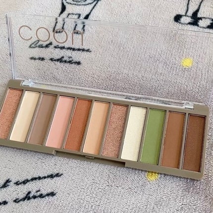 アイシャドウパレット/coou/アイシャドウパレットを使ったクチコミ(1枚目)