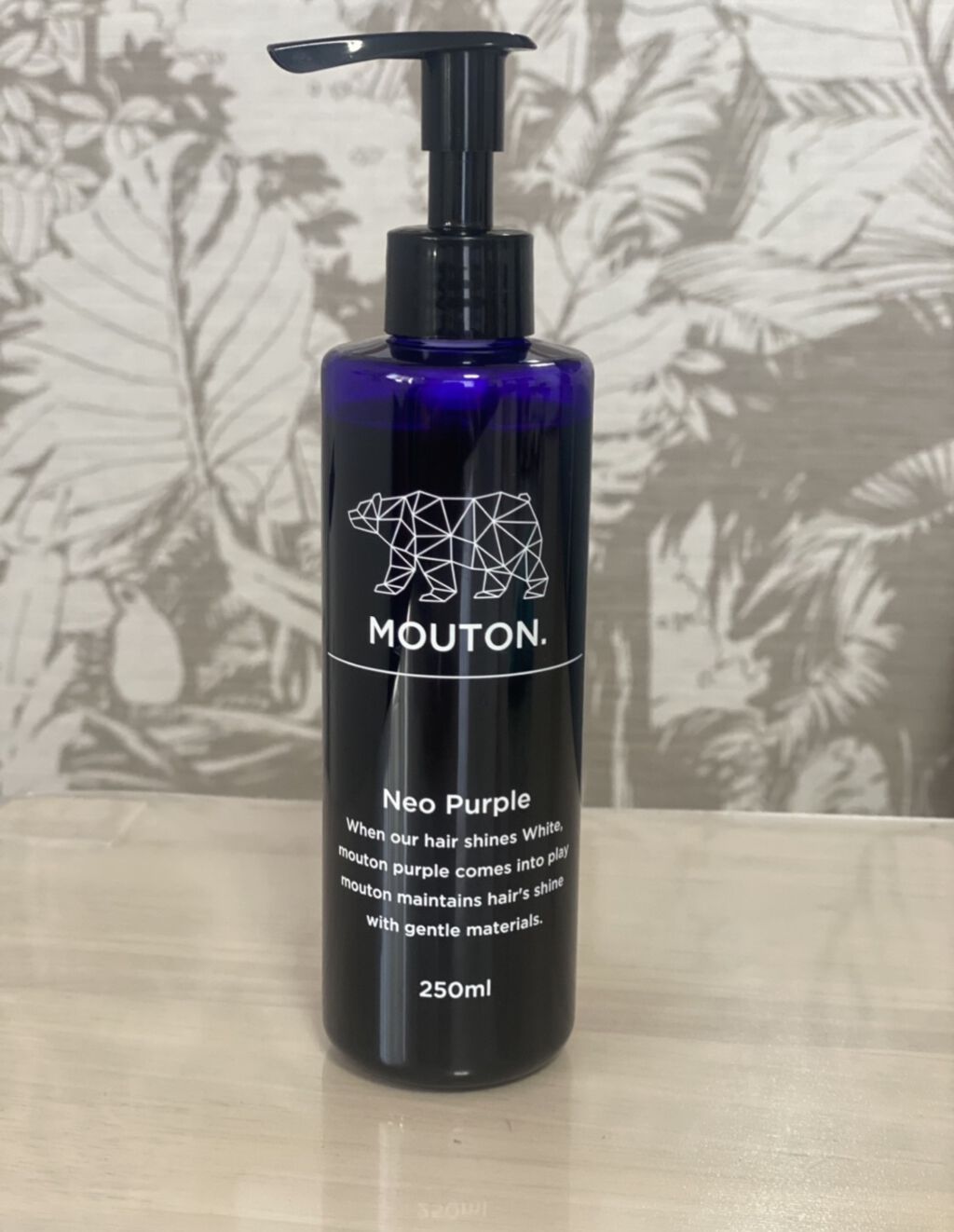ネオムラサキシャンプー　パープル/MOUTON/サロンシャンプーを使ったクチコミ（1枚目）