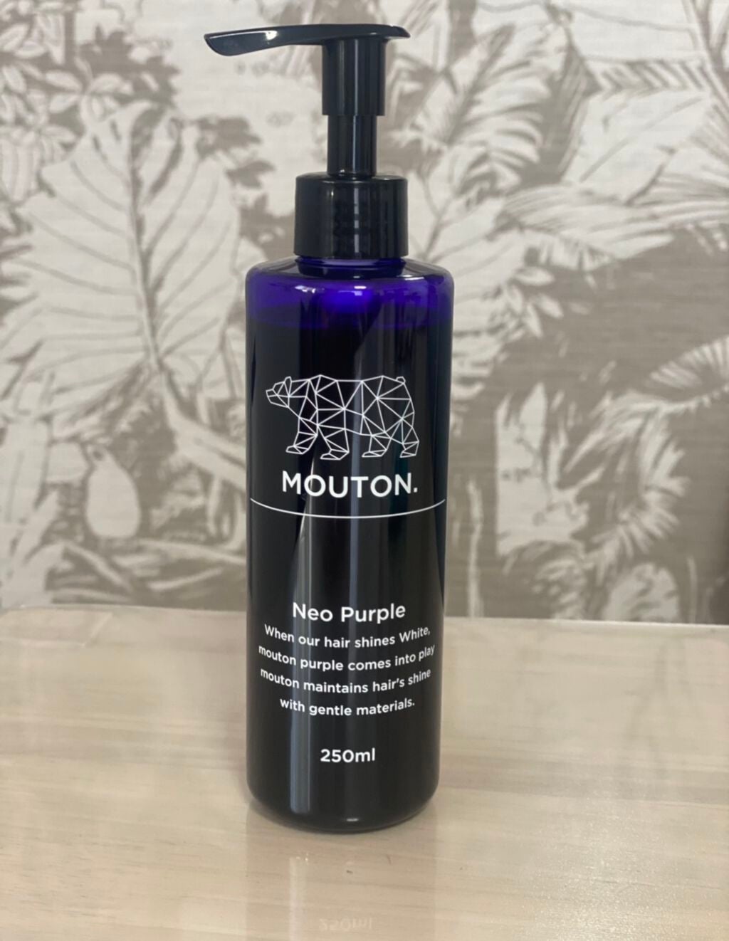 ネオムラサキシャンプー パープル/MOUTON/サロンシャンプーを使ったクチコミ(1枚目)