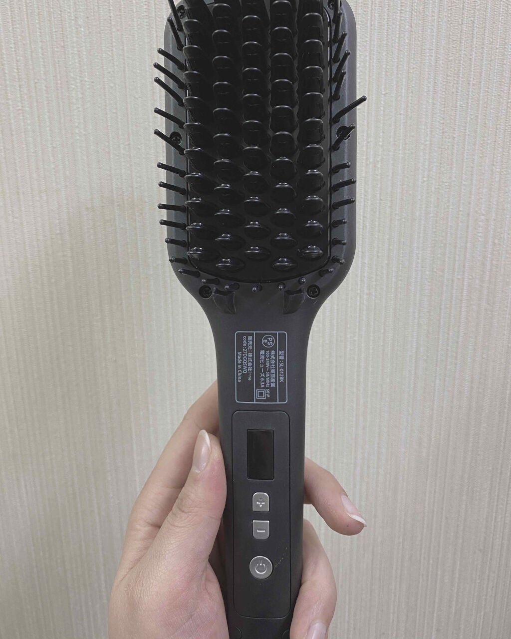 SALONIA ストレートヒートブラシ/SALONIA/ヒートブラシを使ったクチコミ(2枚目)