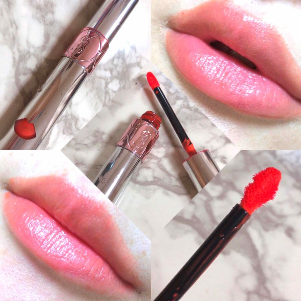 ヴォリュプテ ティントインオイル/YVES SAINT LAURENT BEAUTE/リップグロスを使ったクチコミ(1枚目)