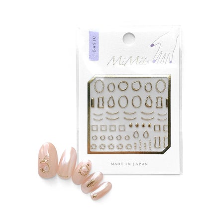 Mimits ネイルシール ベーシック/ビー・エヌ/ネイルシールを使ったクチコミ(5枚目)