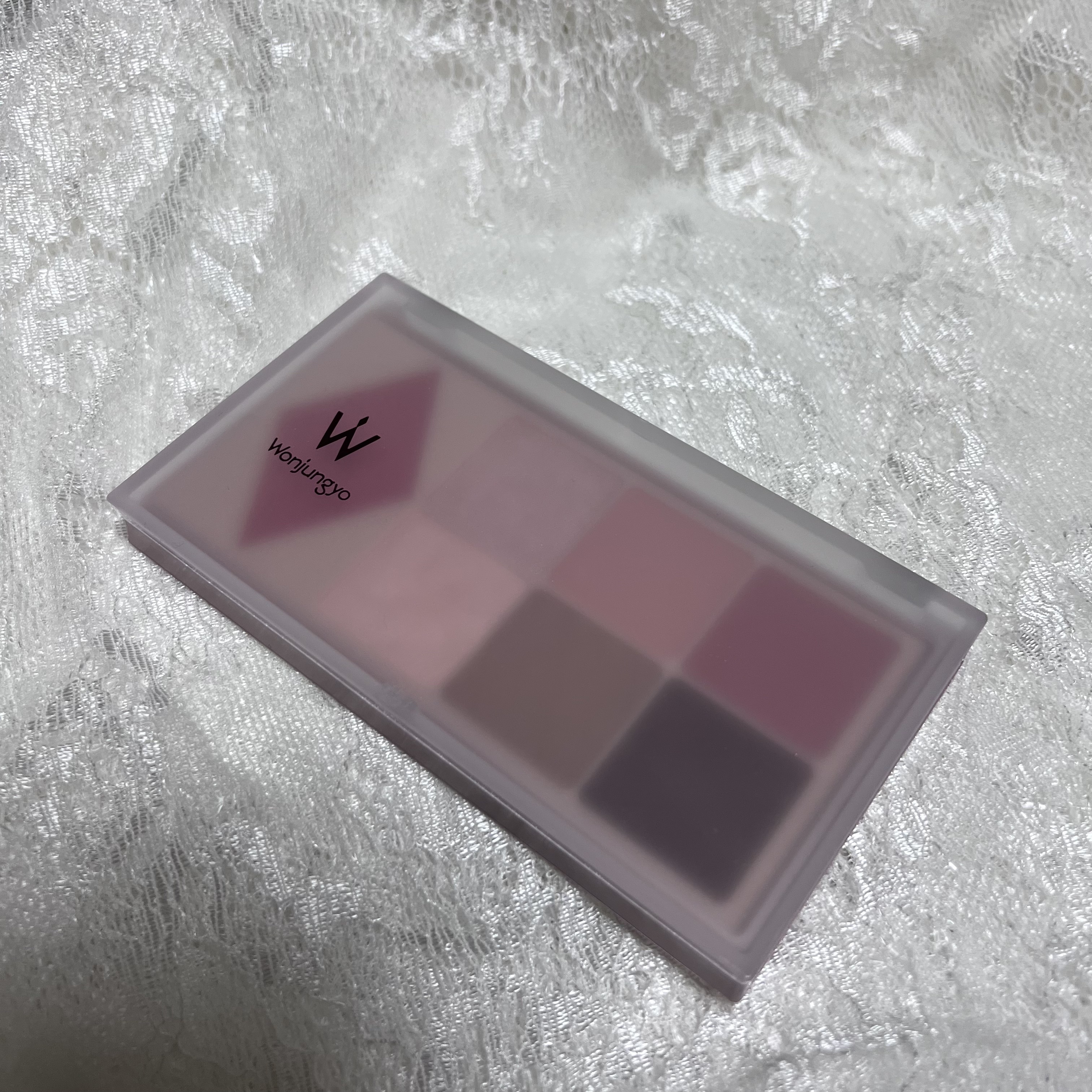 ウォンジョンヨ Ｗ デイリームードアップパレット /Wonjungyo/アイシャドウパレットを使ったクチコミ（2枚目）