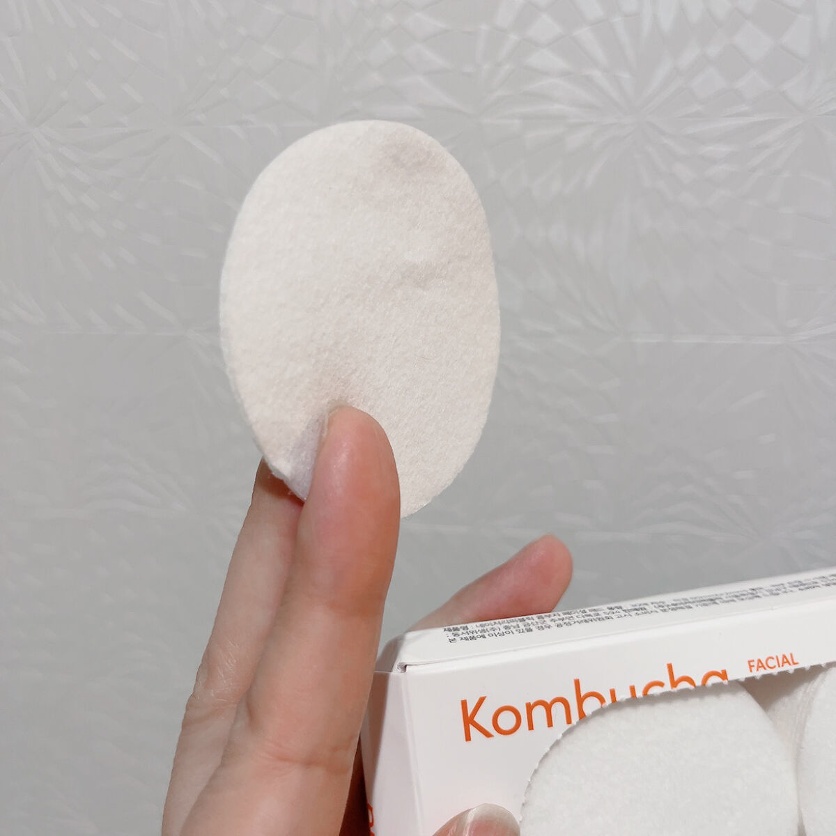 Kombucha フェイシャルパッド/ネイチャーリパブリック/コットンを使ったクチコミ（3枚目）