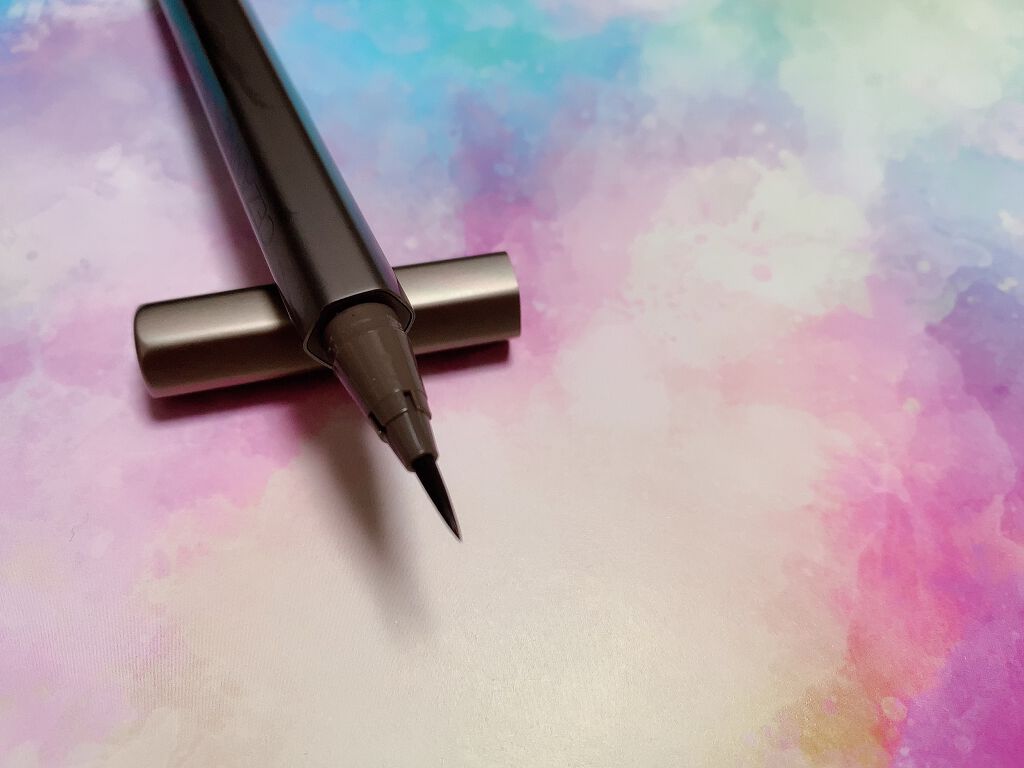 ニュアンスリキッドアイライナー/CEZANNE/リキッドアイライナーを使ったクチコミ(3枚目)