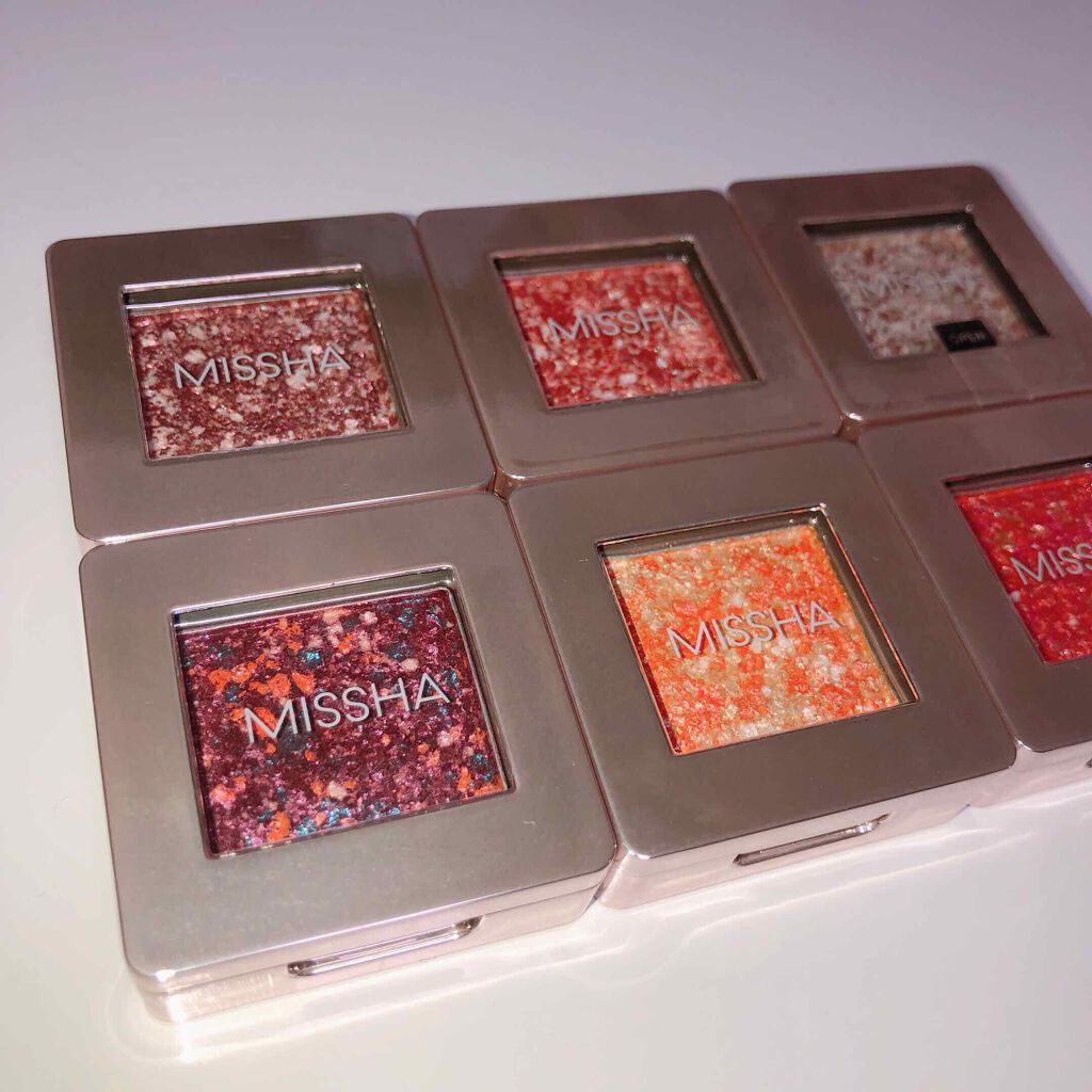 グリッタープリズム シャドウ/MISSHA/グリッターを使ったクチコミ(1枚目)