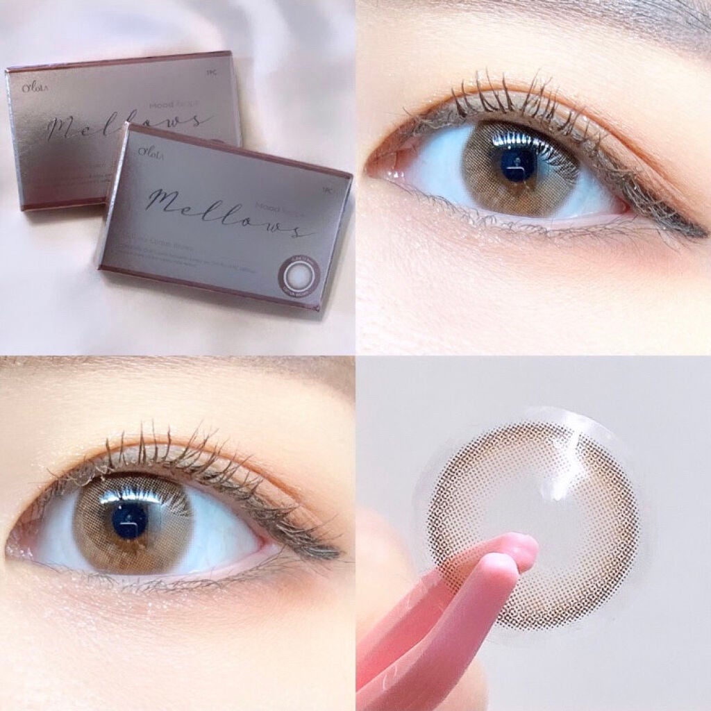 メローズ(Mellows)/OLOLA/カラーコンタクトレンズを使ったクチコミ(1枚目)