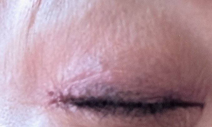 アイライナー 04 オレンジキャラメル/Étoile Rose/リキッドアイライナーを使ったクチコミ（3枚目）