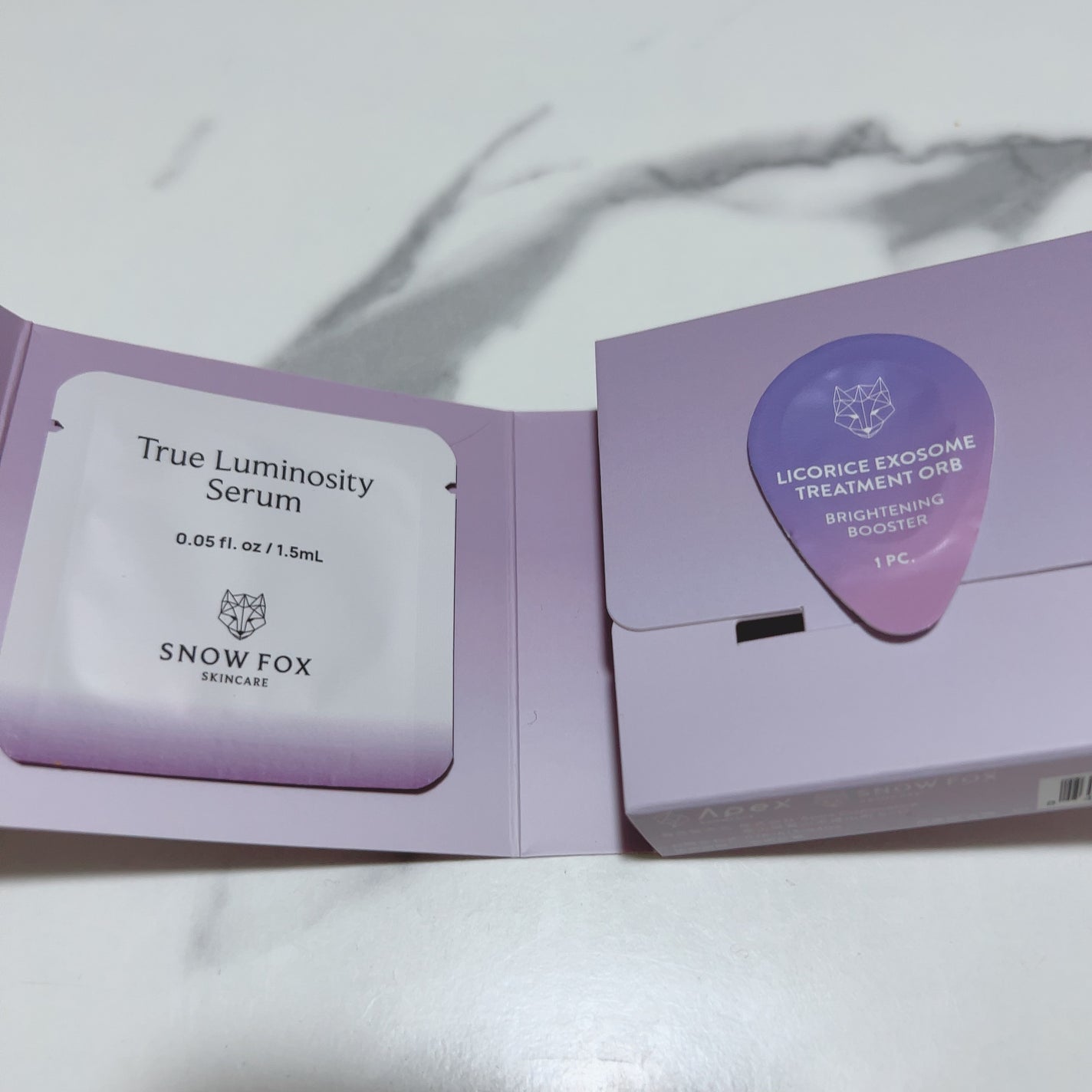 ブライトニング ブースターボール/SNOW FOX SKINCARE/美容液を使ったクチコミ(2枚目)