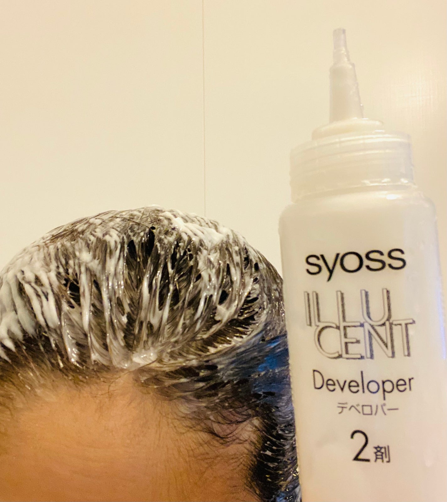 イルーセント ミルキーヘアカラー/サイオス/ヘアカラーを使ったクチコミ(5枚目)