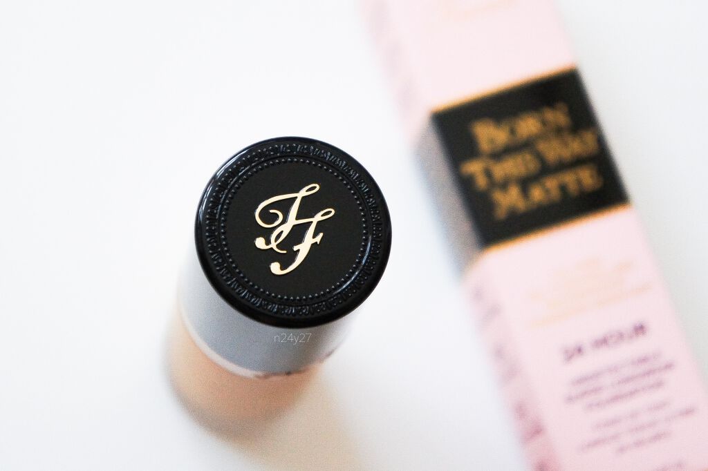 ボーン ディス ウェイ アンディテクタブル 24H マット ファンデーション/Too Faced/リキッドファンデーションを使ったクチコミ(4枚目)
