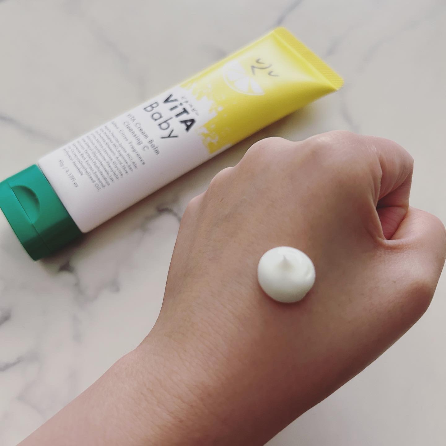 ViTAクリームバームクレンジングC/ViTABaby/クレンジングバームを使ったクチコミ（2枚目）