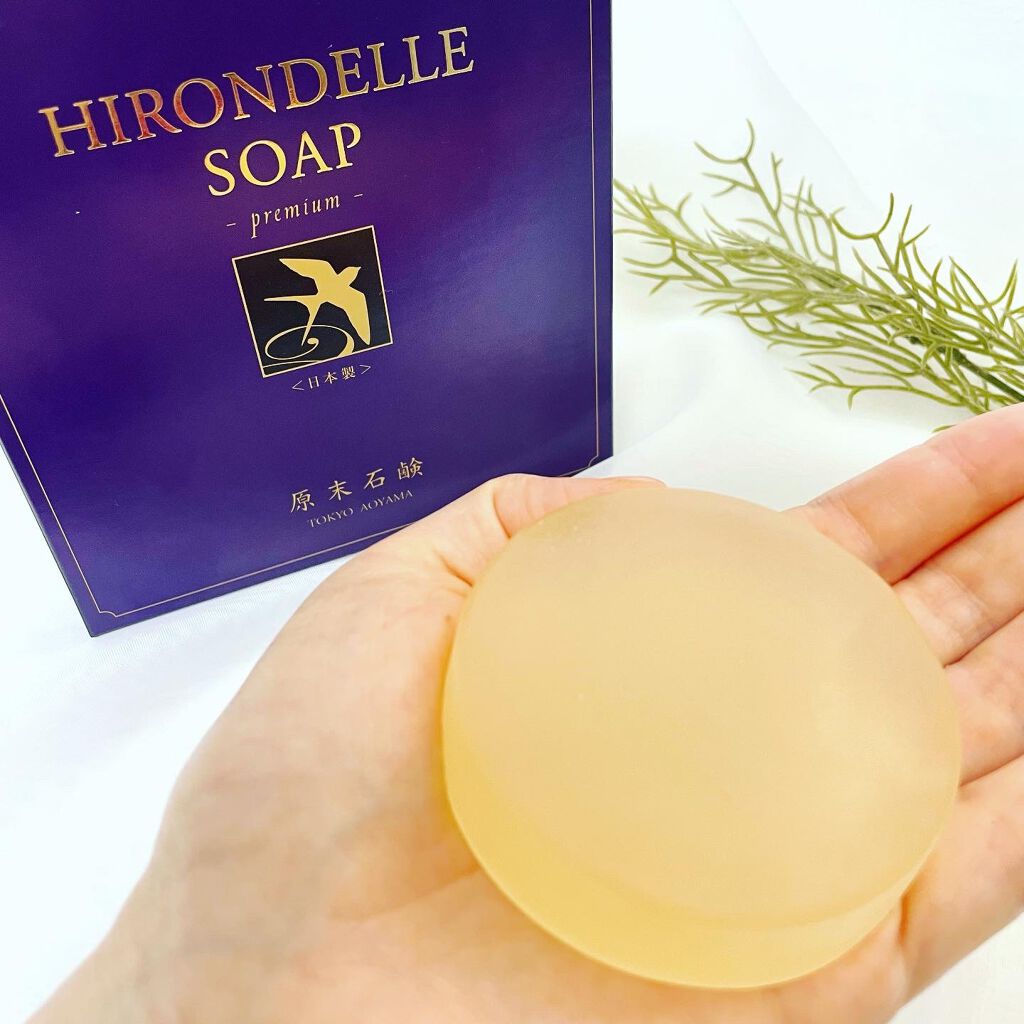 SOAP Premium/HIRONDELLE/洗顔石鹸を使ったクチコミ(3枚目)