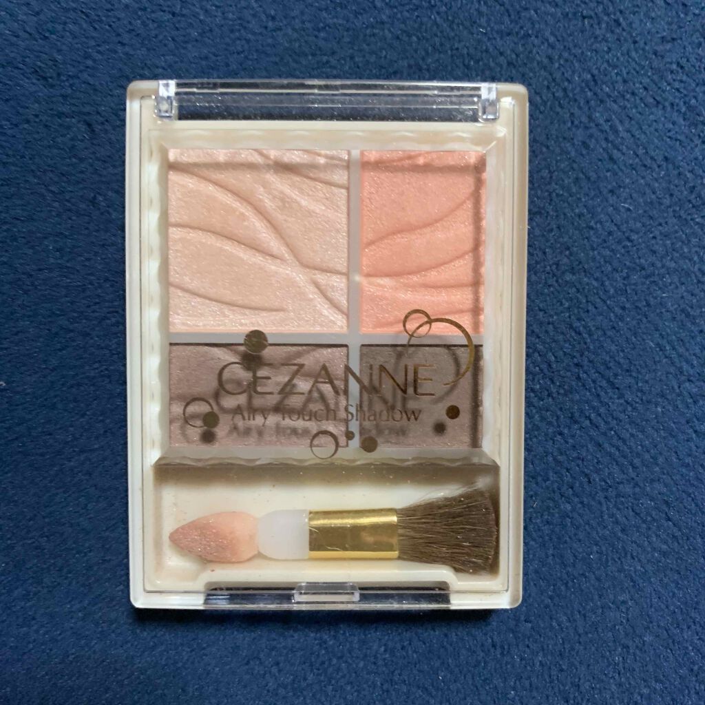 エアリータッチシャドウ/CEZANNE/アイシャドウパレットを使ったクチコミ(1枚目)