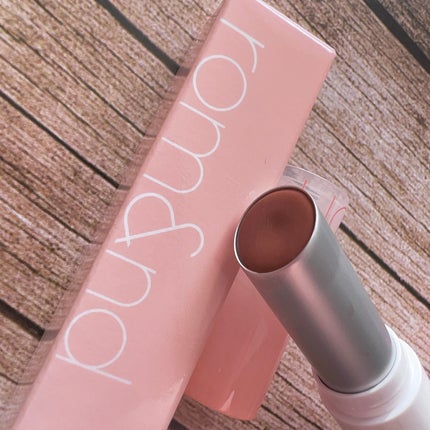 グラスティングメルティングバーム/rom&nd/リップバームを使ったクチコミ(4枚目)