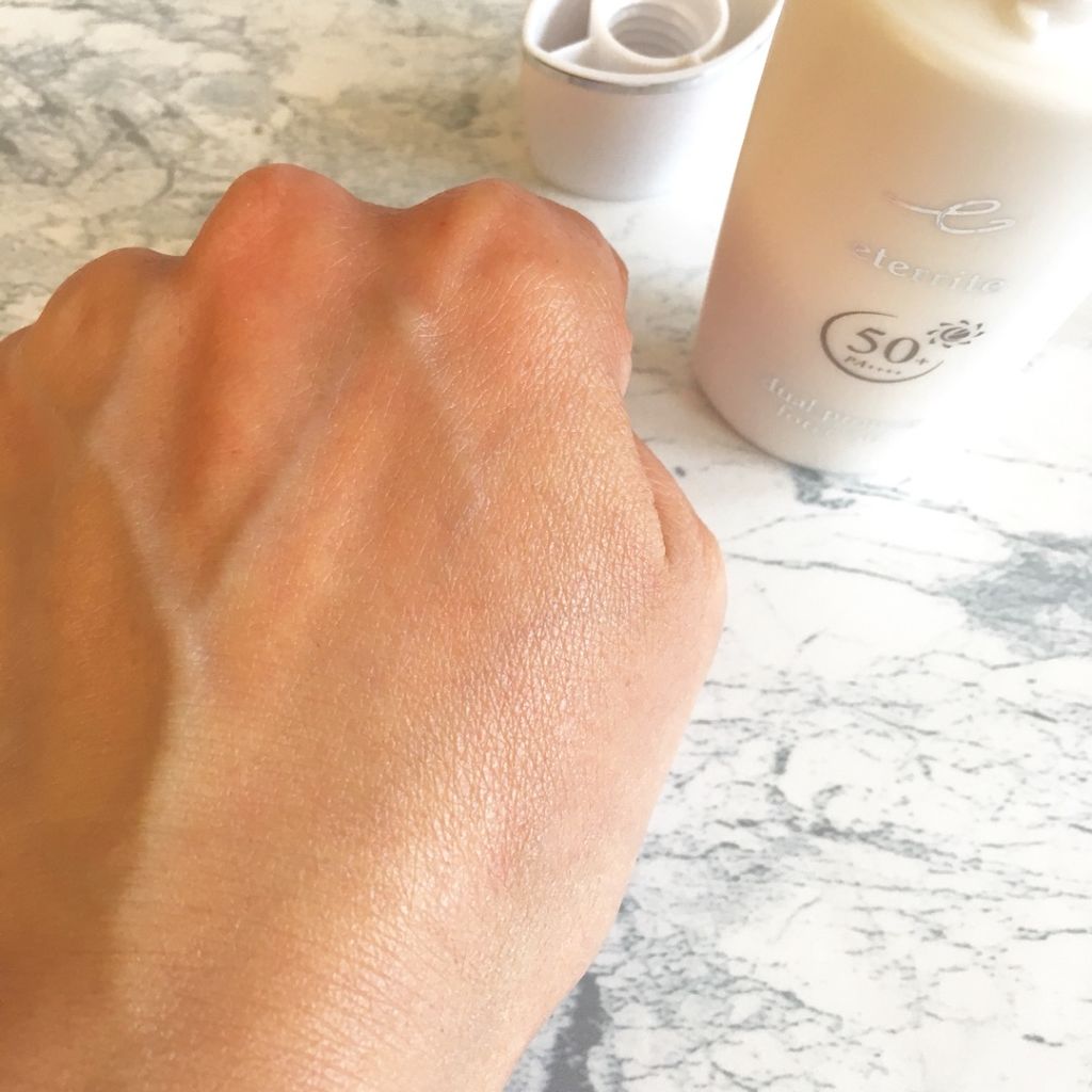 エタリテ デュアル プロテクト フォース50N/シャルレ/日焼け止め・UVケアを使ったクチコミ(4枚目)