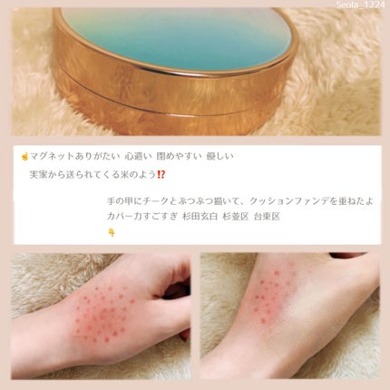 ピンクティーツリーカバークッション/APLIN/クッションファンデーションを使ったクチコミ(7枚目)