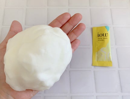 SF洗顔パウダー/iow/洗顔パウダーを使ったクチコミ(5枚目)