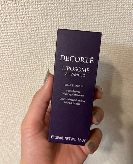 リポソーム アドバンスト リペアアイセラム/DECORTÉ/アイケア・アイクリームを使ったクチコミ(2枚目)