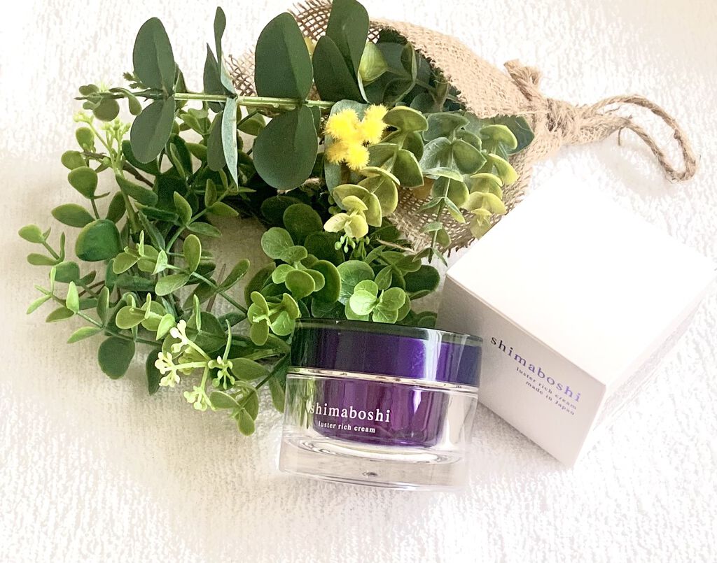 ラスターリッチクリーム/shimaboshi/フェイスクリームを使ったクチコミ（1枚目）