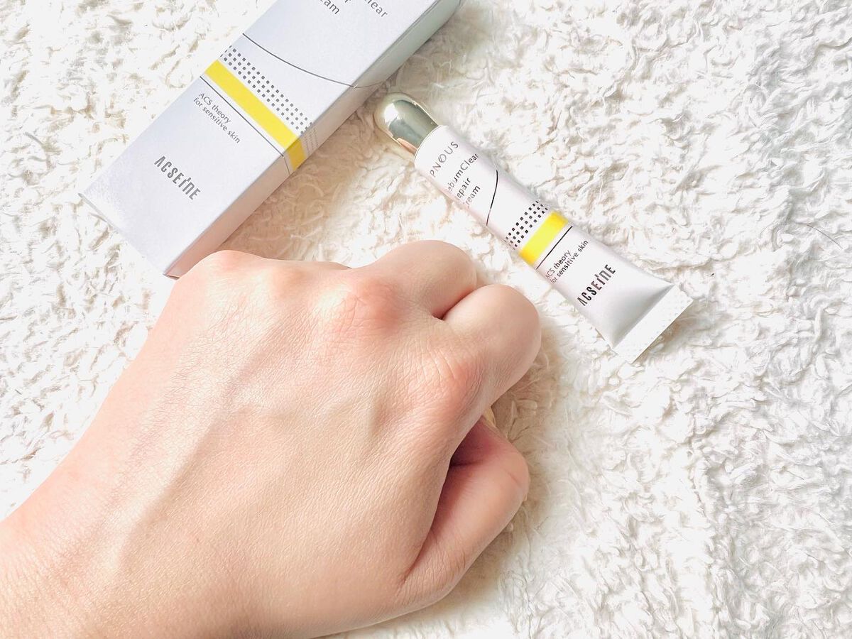 イプノス シーバムクリア リペアクリーム/ACSEINE/フェイスクリームを使ったクチコミ(5枚目)