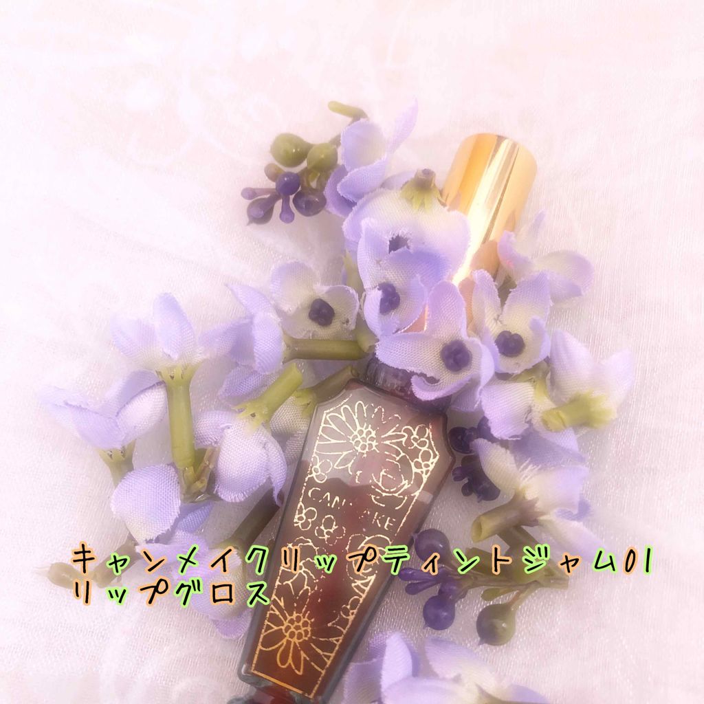 リップティントジャム/キャンメイク/リップグロスを使ったクチコミ（1枚目）