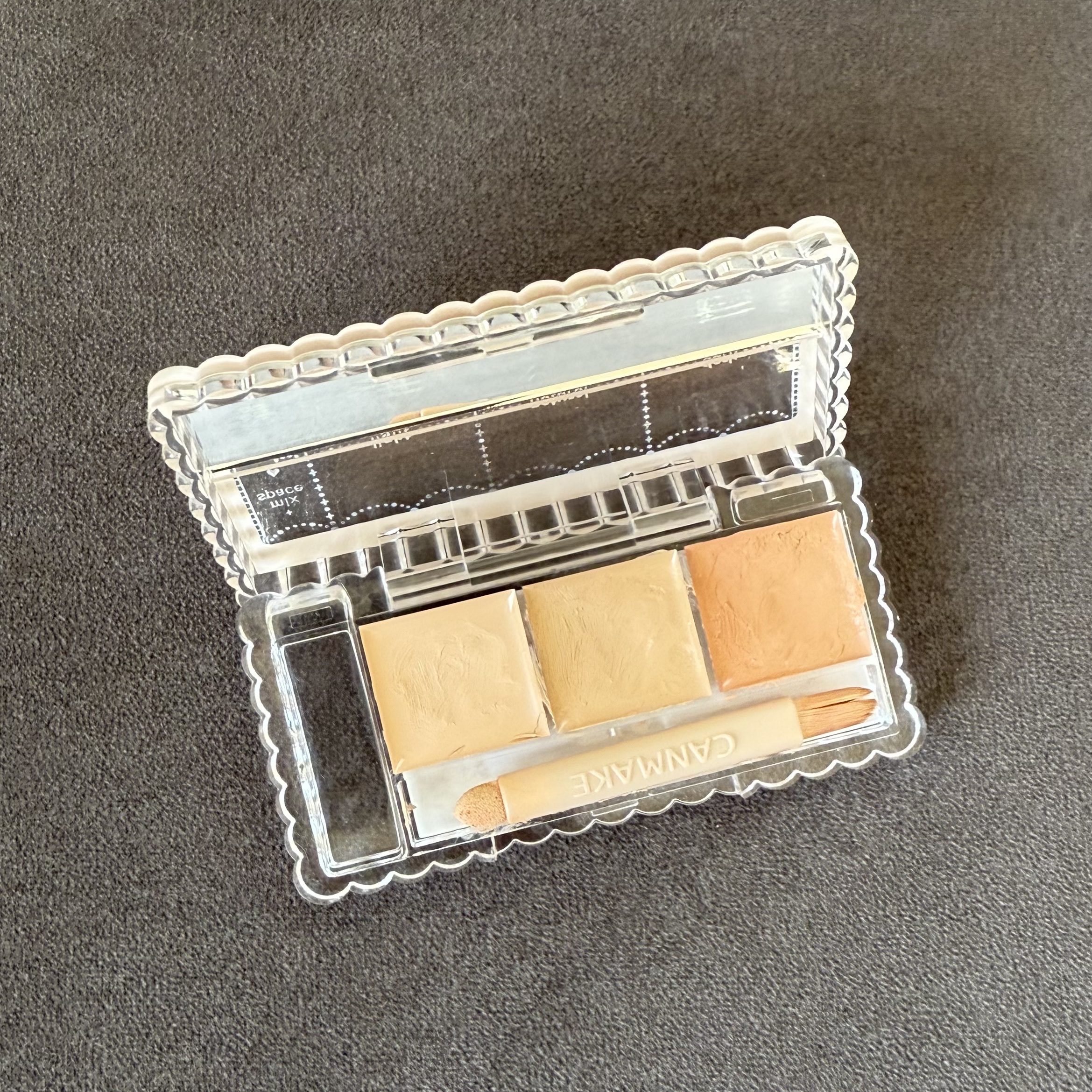 カラーミキシングコンシーラー/キャンメイク/パレットコンシーラーを使ったクチコミ（2枚目）