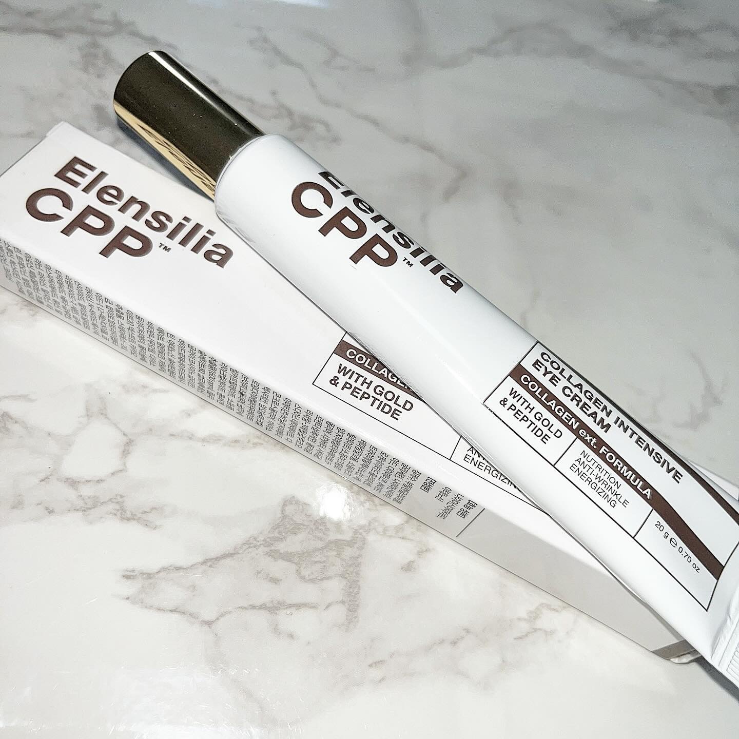 エレンシリア cpp コラーゲン 80 インテンシブ アイクリーム/Elensilia/アイケア・アイクリームを使ったクチコミ（1枚目）