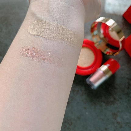 ドリームダスト リップ&チーク/ヴァレンティノ ビューティ/リキッドアイシャドウを使ったクチコミ(7枚目)