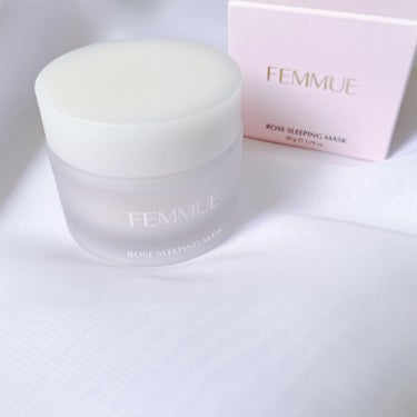 ローズウォーター スリーピングマスク 50g/FEMMUE/フェイスクリームを使ったクチコミ（1枚目）