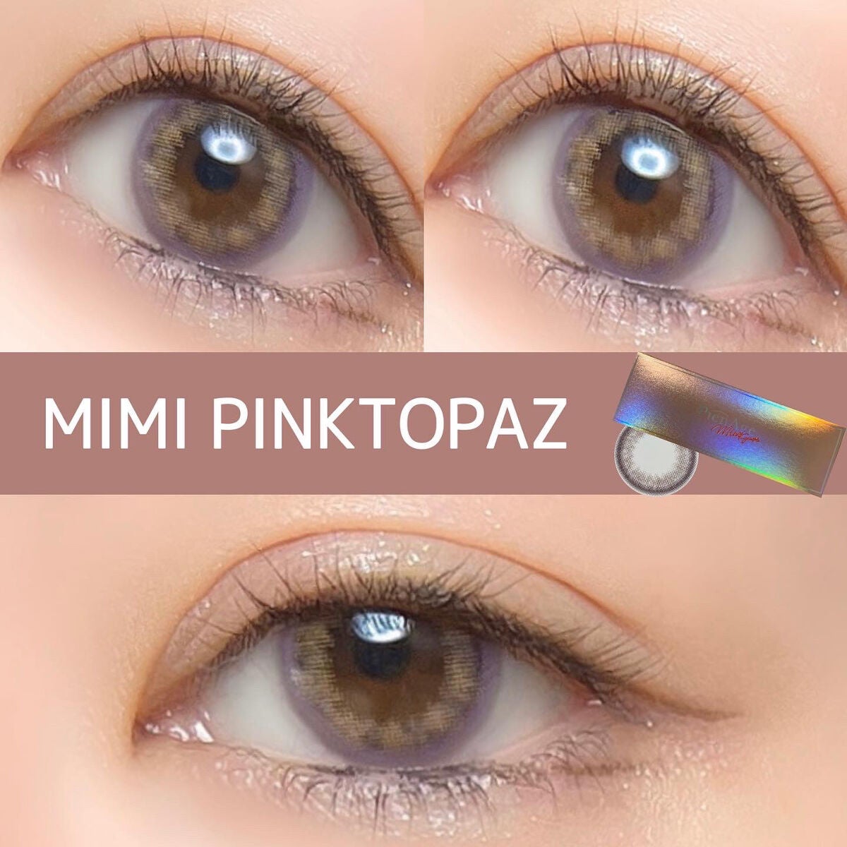 ピエナージュ ミミジェム ワンデー/PienAge/カラーコンタクトレンズを使ったクチコミ(10枚目)