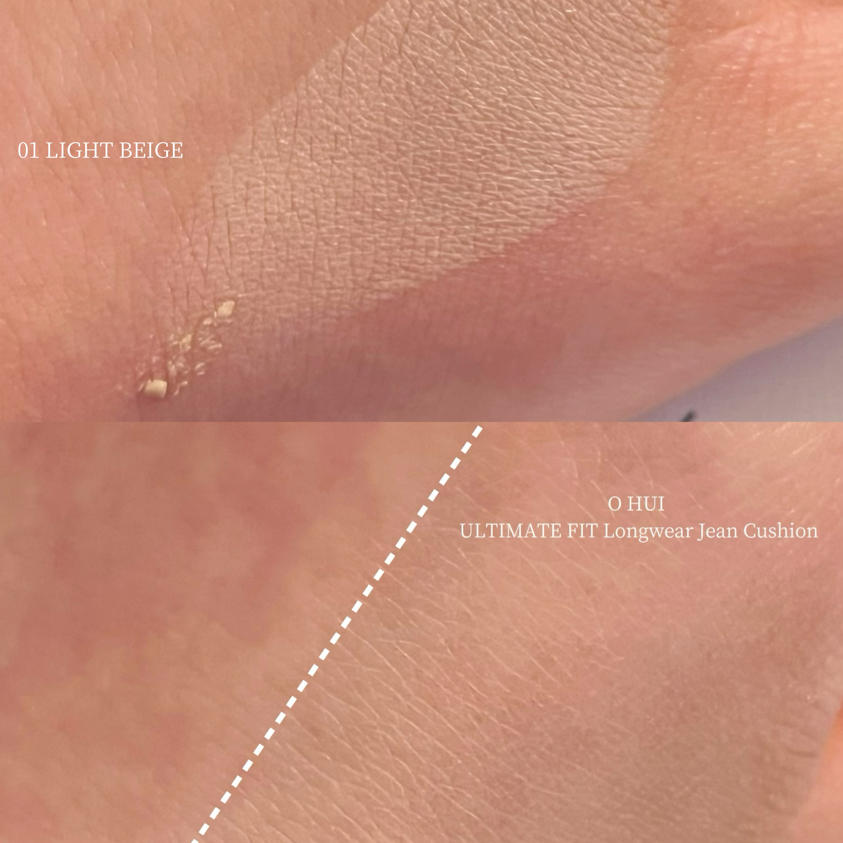 アルティメットフィット ロングウェアデニムクッション/OHUI/クッションファンデーションを使ったクチコミ（3枚目）