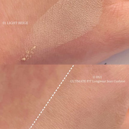 アルティメットフィット ロングウェアデニムクッション/OHUI/クッションファンデーションを使ったクチコミ(3枚目)